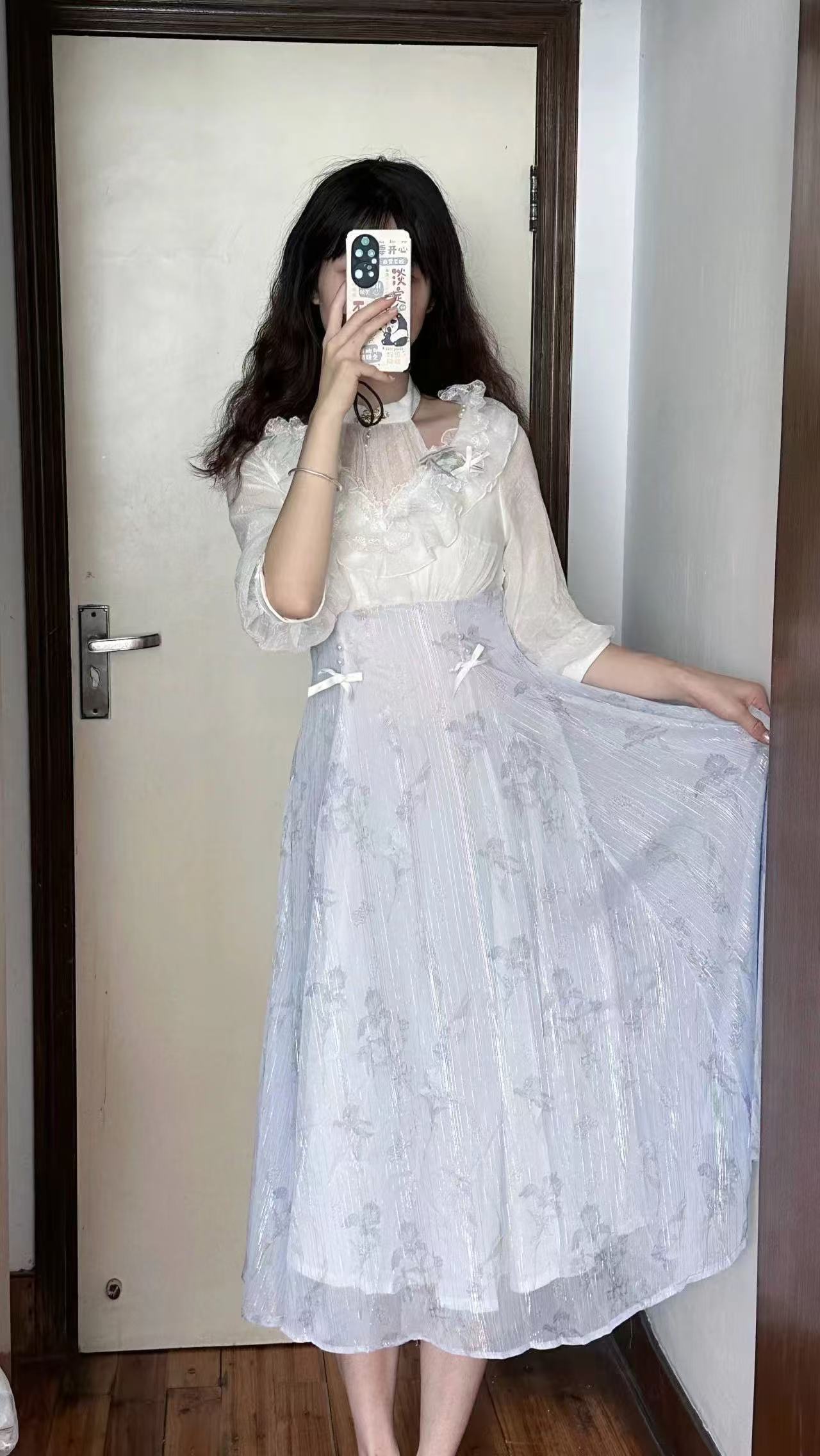 Женское Цветочное Платье Лолит – обзор и цена French Vintage Floral Midi Dress
