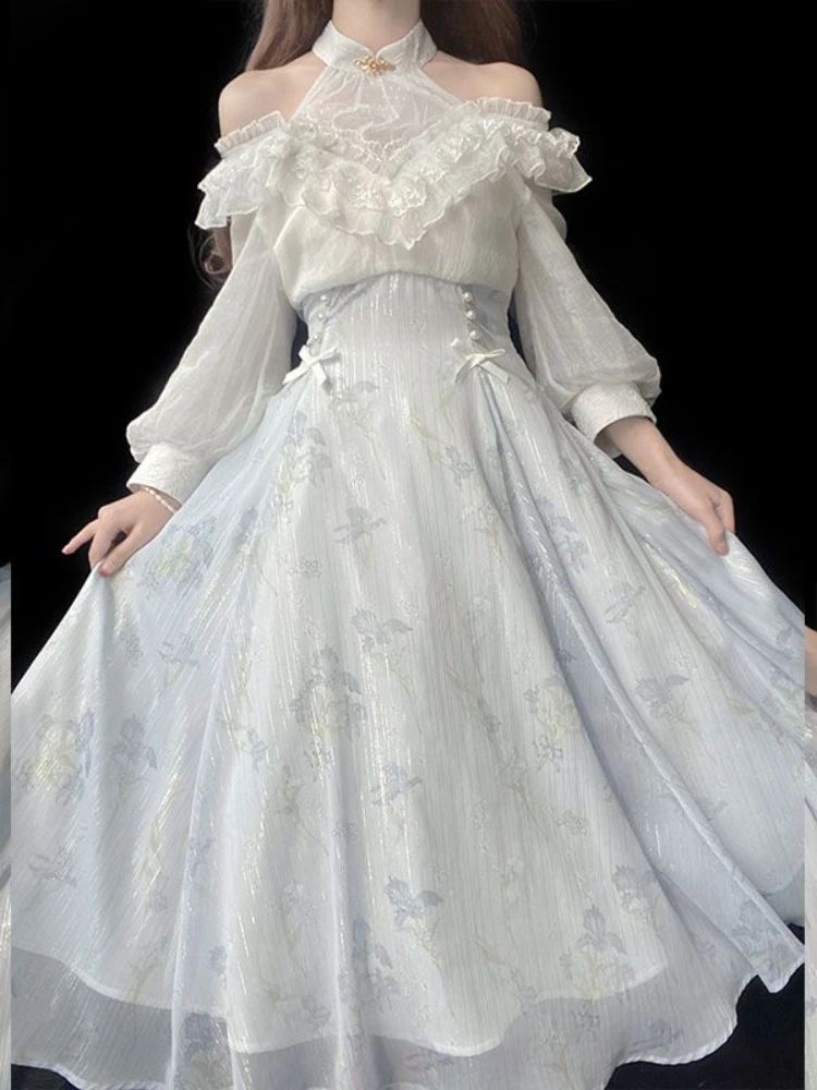 Женское Цветочное Платье Лолит – обзор и цена French Vintage Floral Midi Dress