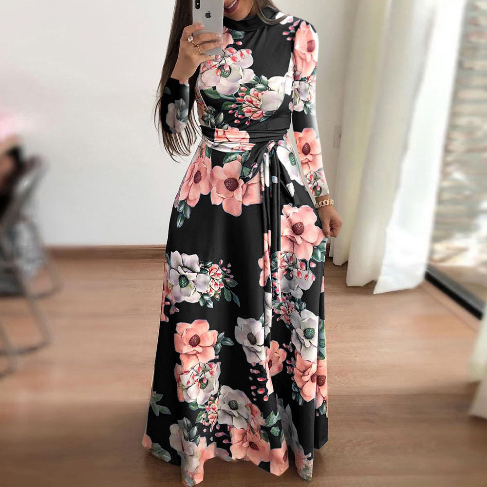 Женское летнее платье с цветоч – обзор и цена Boho Summer Beach Maxi Dress