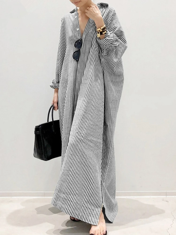 Летнее платье-кардиган из хлоп – обзор и цена Casual Loose Linen Shirt Dress