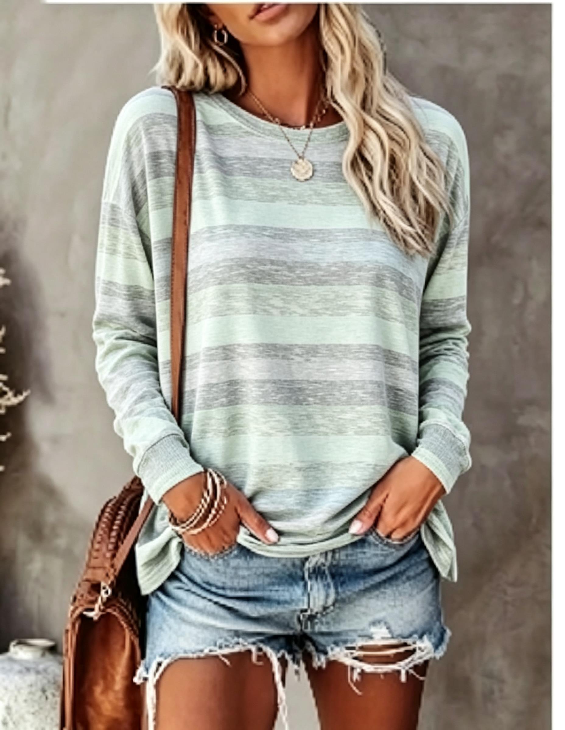 Женская футболка с длинным рук – обзор и цена Blouses