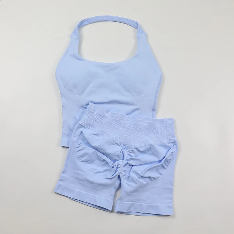 Бесшовный комплект для йоги: ж – обзор и цена Seamless Ribbed Workout Tank Top