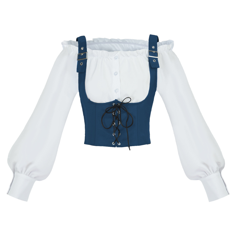 Женская блузка в стиле ретро-в – обзор и цена Tops