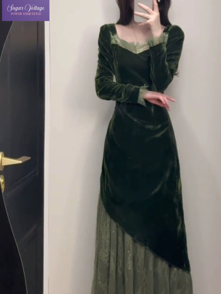 Французское винтажное элегантн – обзор и цена French Vintage Floral Midi Dress